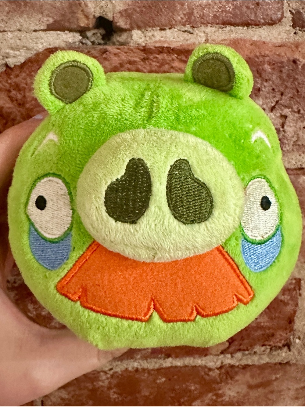 RARE Grandpa Moustache Pig Plush Angry Birds 5" 2011 Official Product